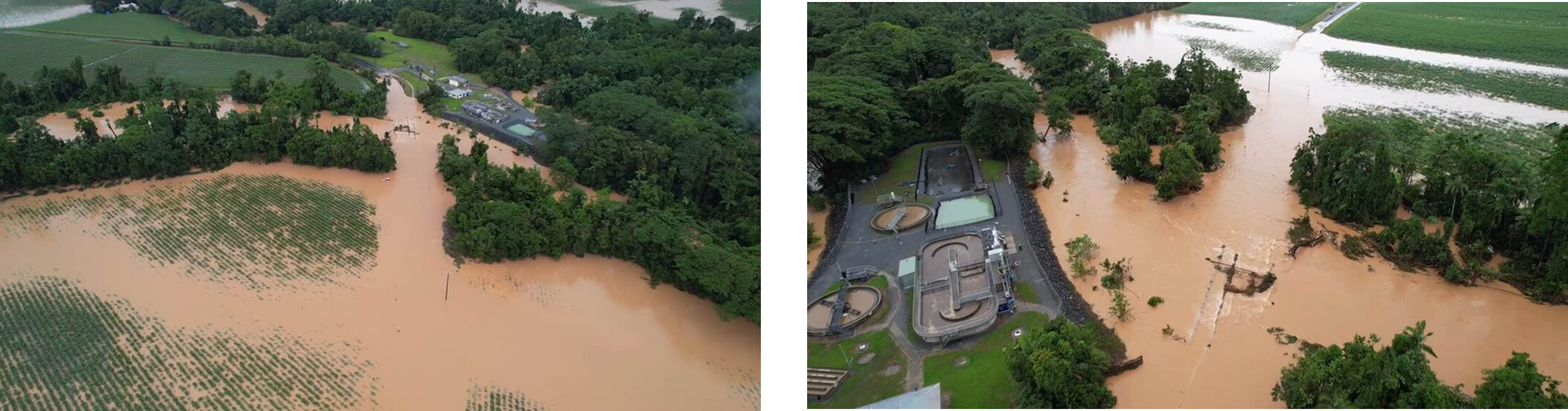 Flood images in Mossman